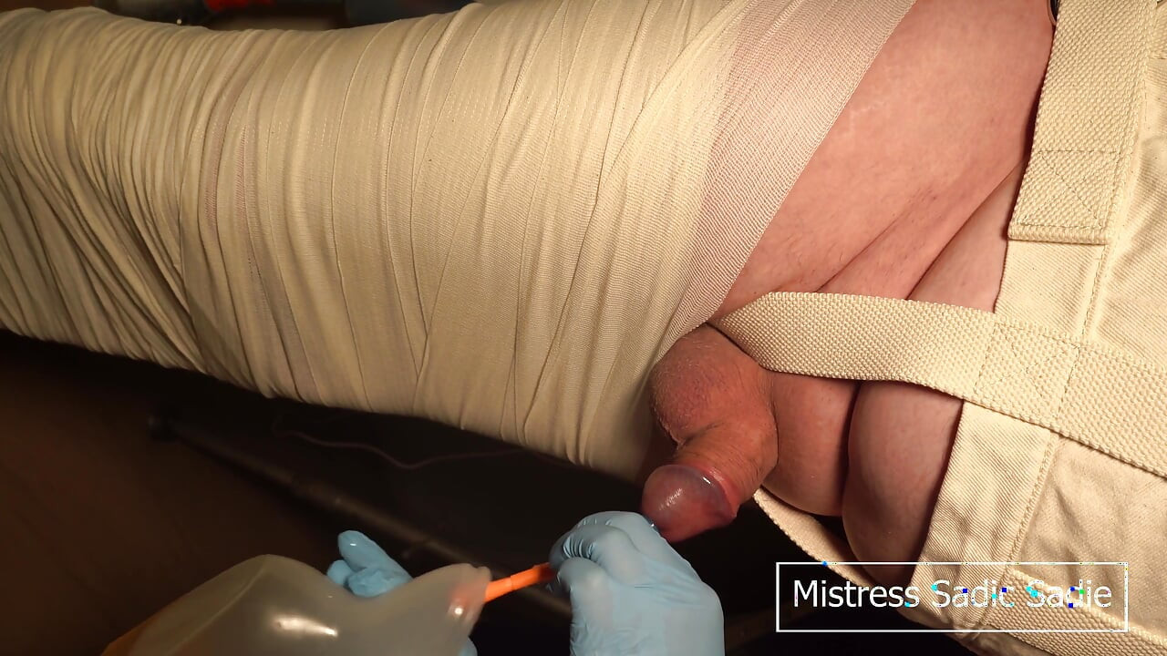 Shoving in a Catheter While My Patient Is Standing in Bondage