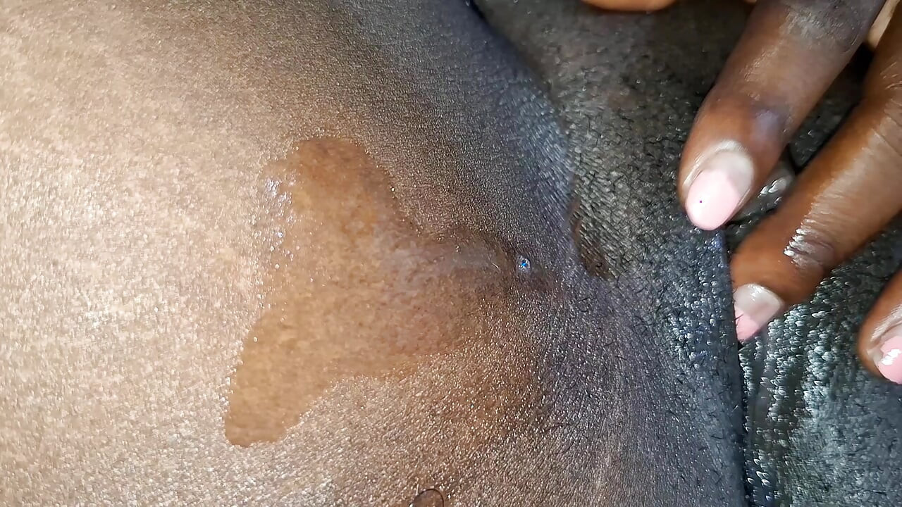 Five Fingers in the Wet Juicy Pussy Needing a Big Dick in It