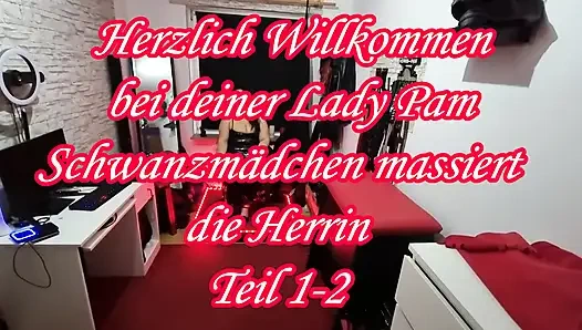 Schwanzmädchen massiert die herrin teil 1-2.