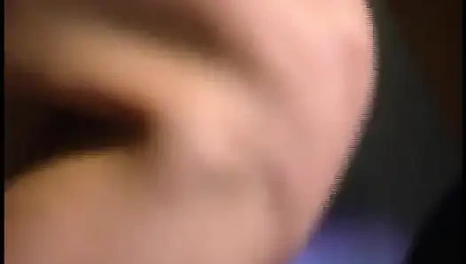 Грудастую блондинку в чулках-сеточках отшпилил большой жесткий член