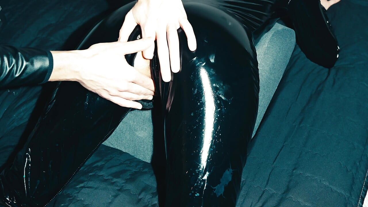 He Jerks My Pussy with a Finger in the Ass