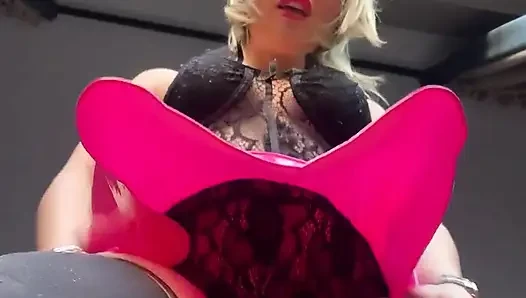 Pvc-anbetung, rosa rock