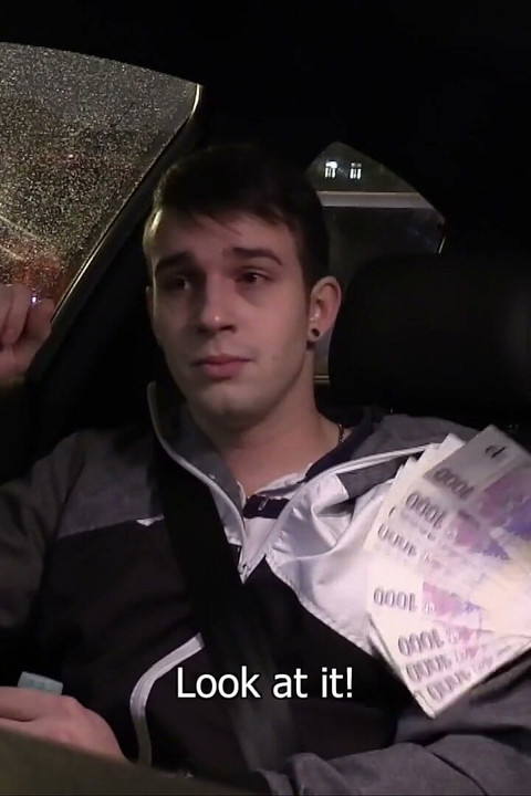 Czech Hunter - Gas Station Hitch-hiker Gets Convincing Offer From Czech Hunter Before Hardcore Scene