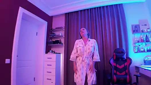 A Young Couple's Wild Sex in the Bedroom