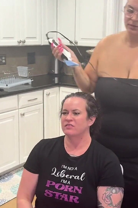 Shaving Quinn’s Head