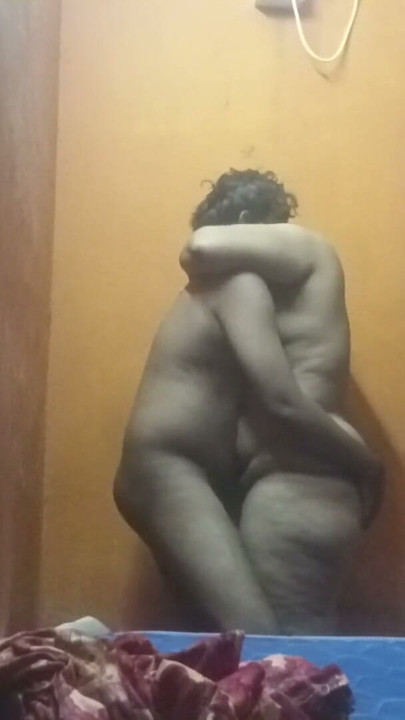 Real Aunty sex with boy in bedroom | Clip 1