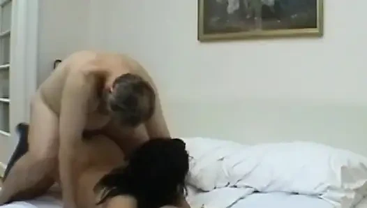 Old and young pussy fucking cock