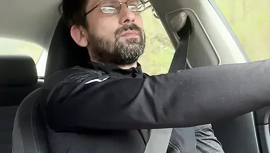 She Couldn’t Wait - MILF Blowjob & Handjob While Driving - Public Car Sex Kingyordanov