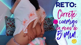 Te reto a correrte conmigo en menos de 5 min. Masturbación guiada - agatha dolly