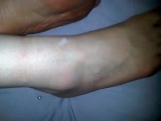 Cumming On Gf's Feet