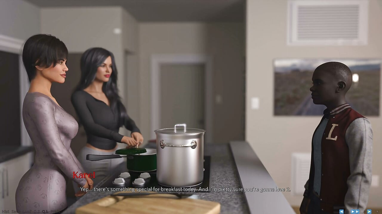 Being a Wife (v1.220p) - P7 - a Esposa Puta e o Segredo na Casa da Árvore