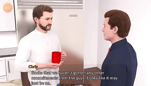 A Perfect Marriage #8 Chris and Anne chat while in bed.