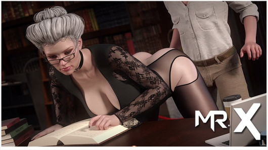 TreasureOfNadia - Library Desk Sex With Mature E2 #100