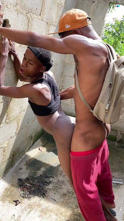 Twink Caught Me Stroking My Dick Outside