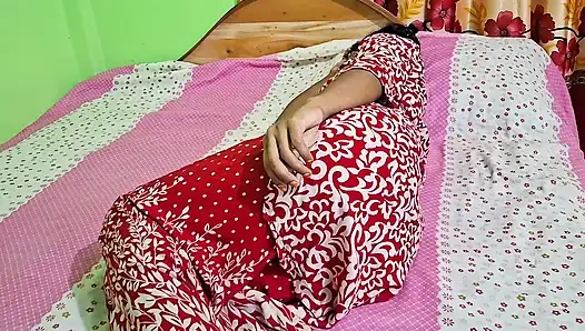 Desi Stepbrother holds stepsister's mouth, they have sex Indian Bhabhi Hardcore Sex