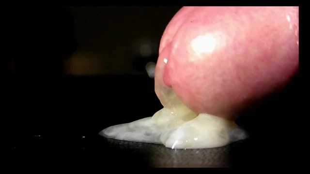 Close up cumshot