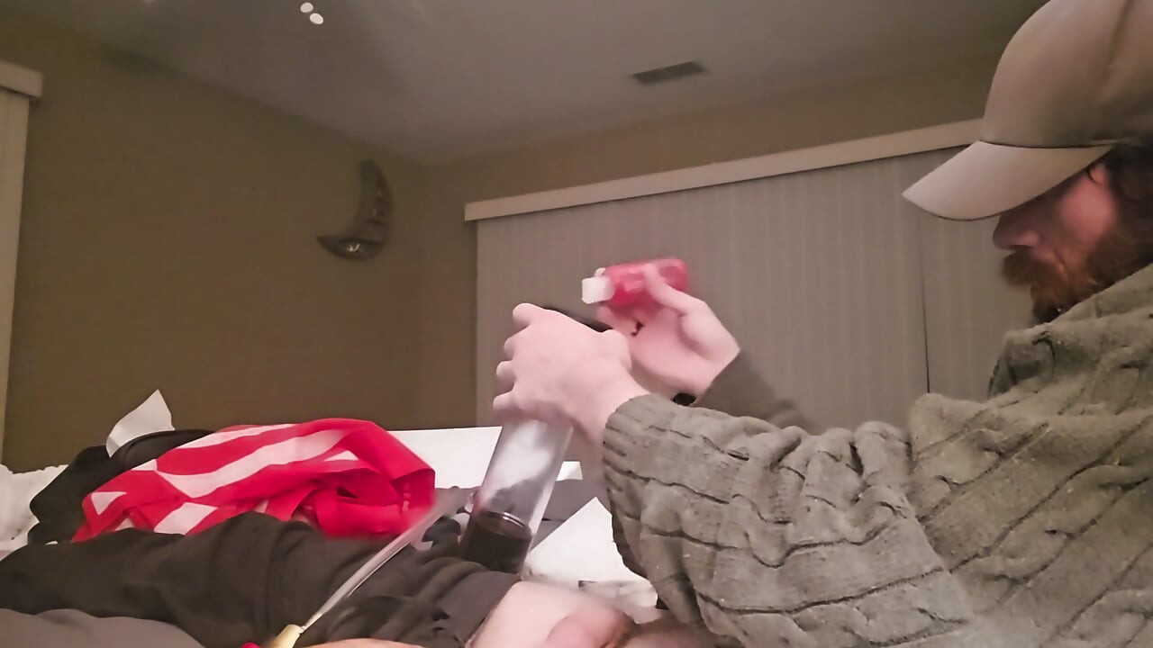 Cock Pump Double Orgasm