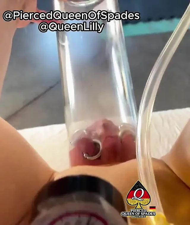 Pierced Pump Pussy! Daily Rountine Scene 1