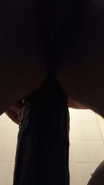 my anal toy, 12 centimeter . I love it and am still stretching my hole, got to go down on that 38 centimeter.