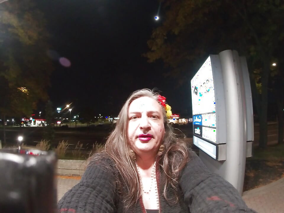 Horny mature sissy TV is whoring around the street corner for fun Tonight