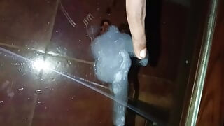 Playing with my Sperm after masturbating lots of Cum 🤤
