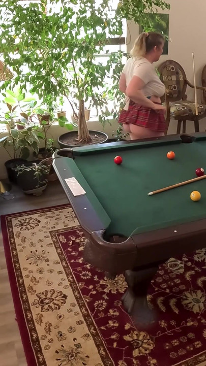 Stepsiblings messing around in the living room get horny and fuck | Clip 3