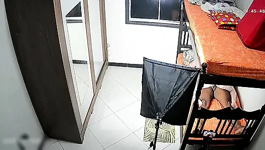 MONITORING CAMERA CAUGHT STUCK WITH BOSS DURING WORK HOURS