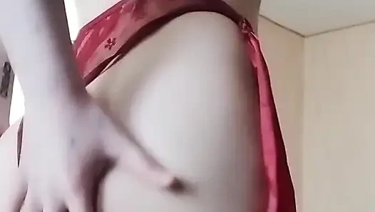 I'm Making Video for My Stepdad, Striptease, Masturbating My Tight Pussy, and Fucking Myself with Toys