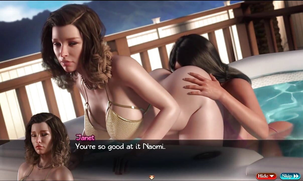 Loveskysan69 dvara Nadia v34052 bhag 80 naomi aur janet ka khajana