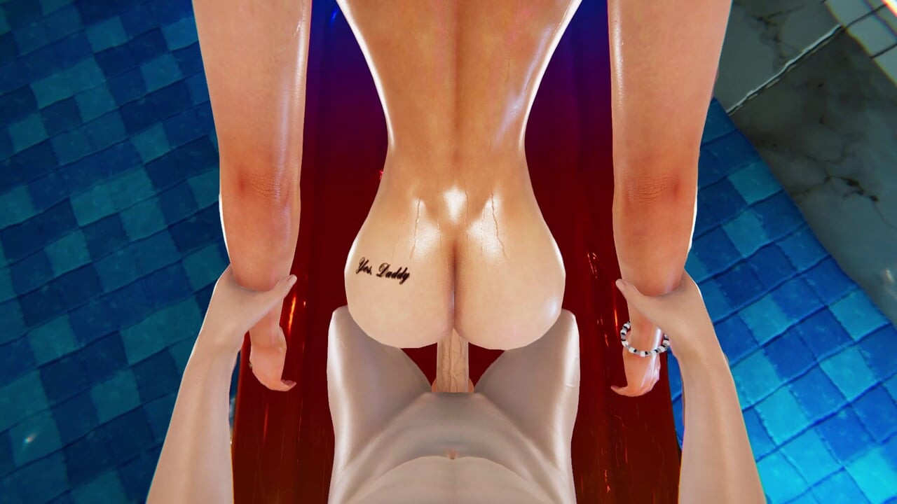 Jenny Summers Pool 3D Hentai - Standing Doggystyle Bikini, Lifting Tied, Underwater Missionary Cumshot