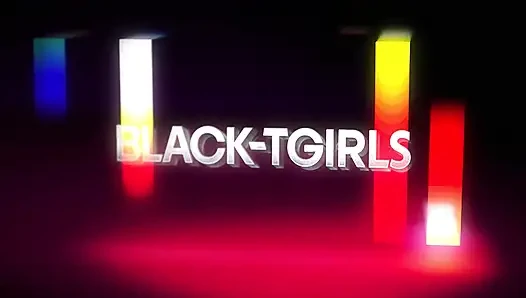BLACK TGIRLS - Kennedy Logan Flaunts Her Round Juicy Ass