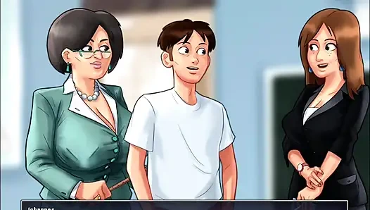 Summertime saga - johannes hat Jenny schwanger gemacht.