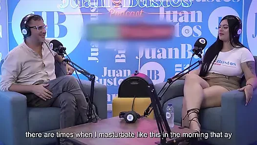 Natural Big Tits MILF Antonella Jones Fucks a BBC in a Hot Podcast
