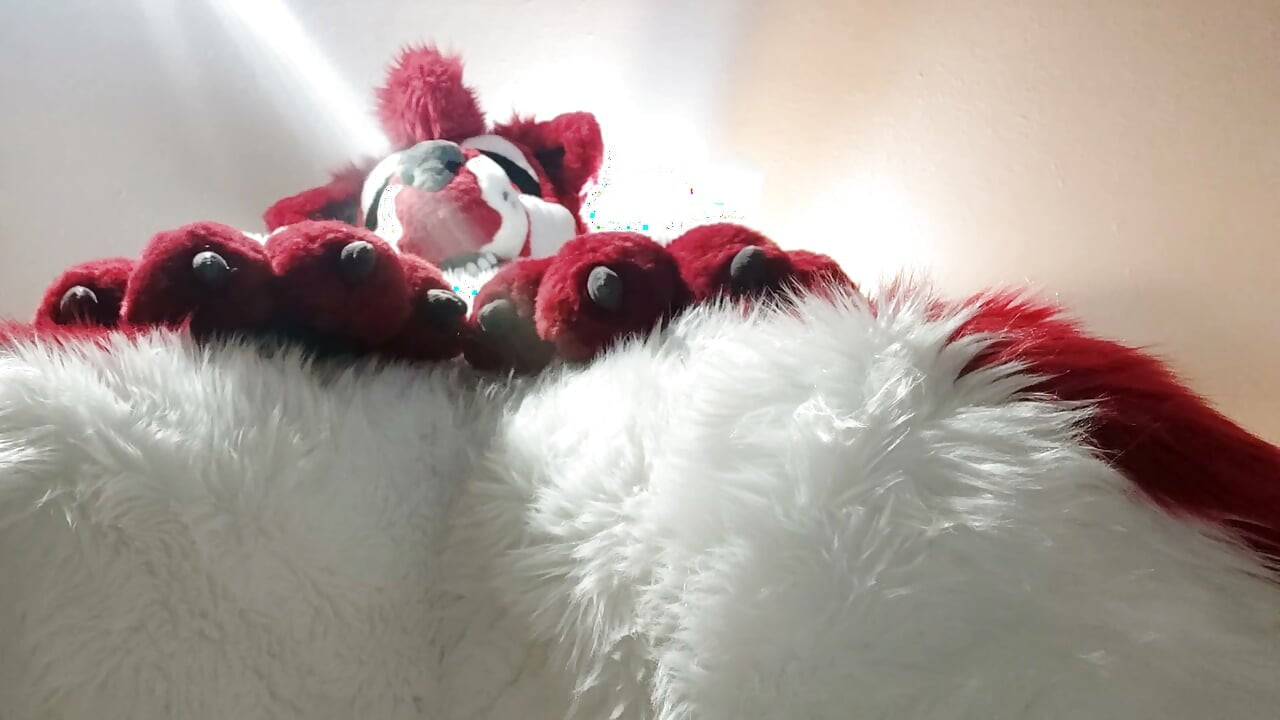 Fursuit omorashi - mokrim se u svom punom murrsuitu