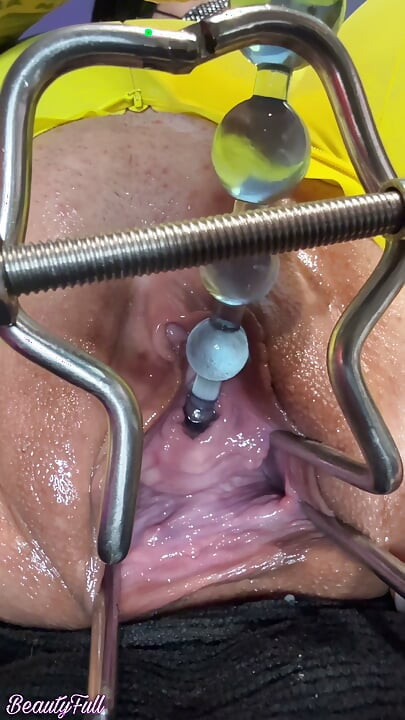 Stretching my Urethra With Anal Beads