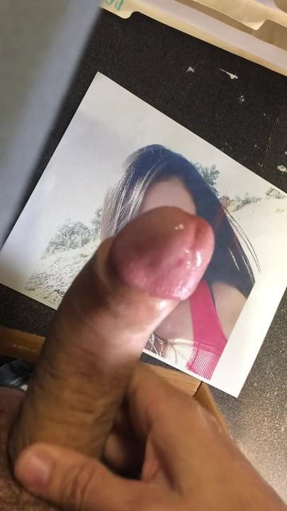 Cum on pic tribute to SimplyAdriana