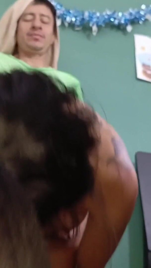 Happy birthday stepdad, I'm your gift, so fuck me hard | Clip 2