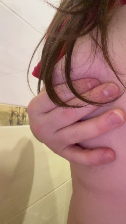 Touching My Naked Breasts