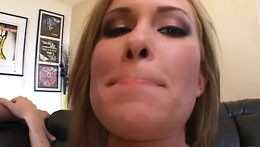 Blonde Babe Dirty Double Penetration Date Fuck