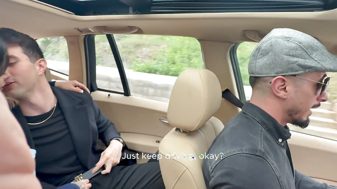 Unexpected Threesome While Working at Uber