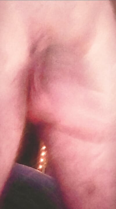 Huge white cock swinging