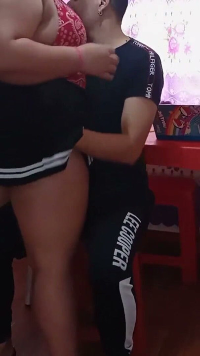 My new sex class teacher teaches me for the first time how to fuck her in the living room while everyone watches us | Clip 2
