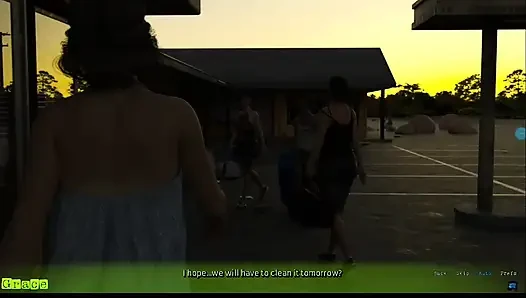 Gates motel #1: someone looked at Rose while she was shaving her pussy