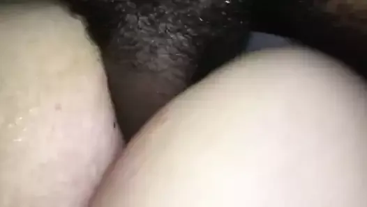 Bbw loves it in her big fat ass