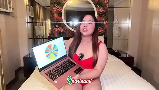 Pertanyaan mesum yang berujung spin the wheel bareng sharinami