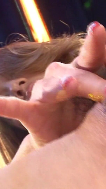 Emotional moment from "JAPANESE SEXY GIRL SUCKS A HUGE COCK THEN GETS A HARD FUCK"