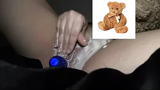 4k-ASMR YOGURT FOOD FETISH- KINKY STEPSISTER MASTURBATES WITH DILDO- CUMFLATION HENTAI-  -ARABIAN SNOWWHITE