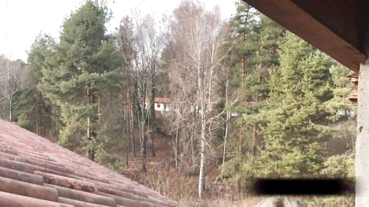 Horny Wife Luna Takes Intense Anal in Abandoned House - Outdoor POV Real Couple