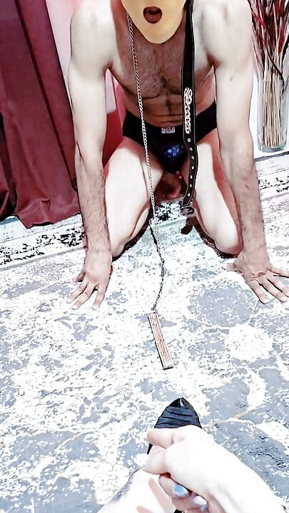 Mistress Brutal Slave Training Part 2 Spanking, Collaring, Humiliation & Hard Riding