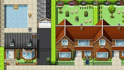 Lily of the valley: two sexy naked housewives by the pool ep 18